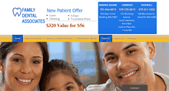 Desktop Screenshot of familydentalsite.com